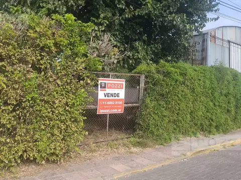 Terreno sobre Av. Henry Ford - Pacheco - Tigre - POZZI INMO