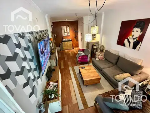 Departamento 2 ambientes con 1 baño