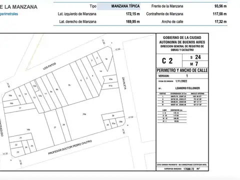 Terreno en Venta de 293,0 m2