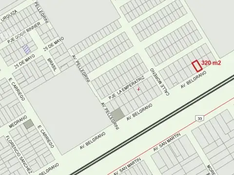 Terreno en Venta de 320,0 m2