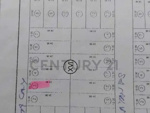 Terreno en Venta 10  mts Frente