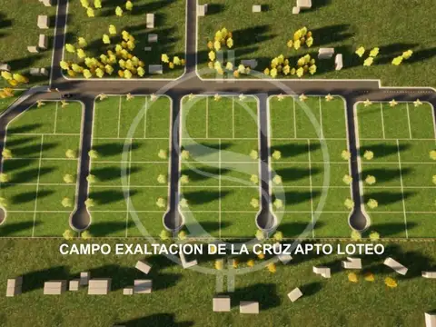 CAMPO PARA SUBDIVISIÓN EXALTACION DE LA CRUZ CON PROYECTO