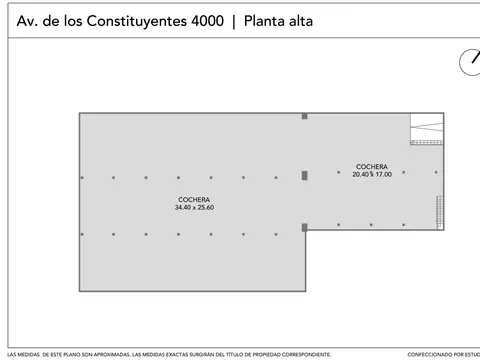 Galpon en Alquiler 104,69  mts Fondo
