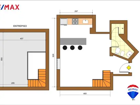 Depto Tipo Casa en Venta de 2 ambientes