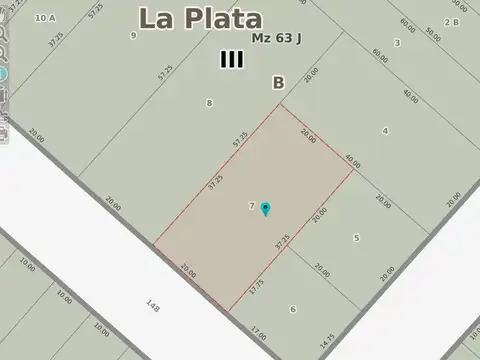 LOTE EN VENTA DE 750 M2
