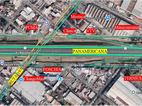 Panamericana km.30,500 colectora oeste