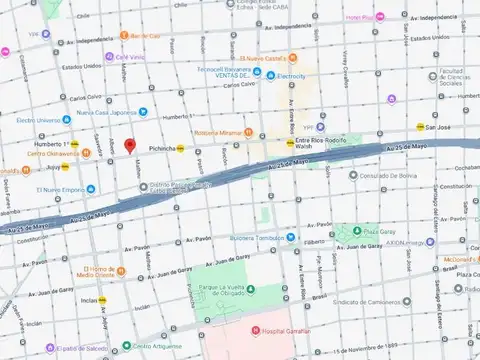 Departamento Monoambiente con 1 baño