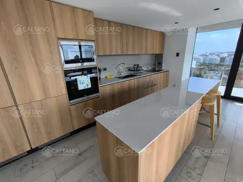 Departamento 2 ambientes con 2 baños