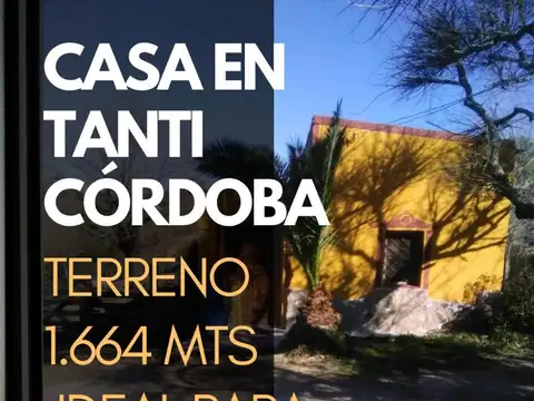 CASA CON TERRENO IDEAL PARA CONSTRUCCIÓN DE CABAÑAS.