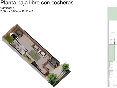 Venta de cochera planta baja. Ubicada en San Martin 632, Lomas de Zamora