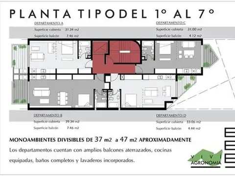 Av San Martin 4572 , Piso 1