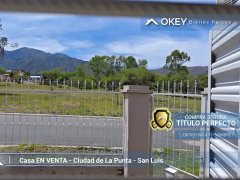 Casa 3 ambientes con 1 baño