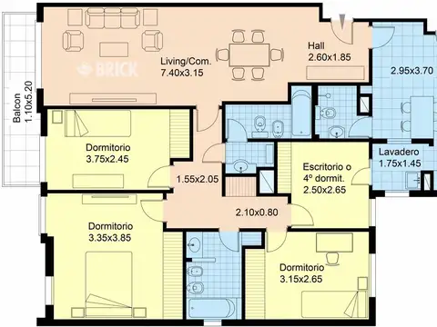 O'HIGGINS al 1700 2°