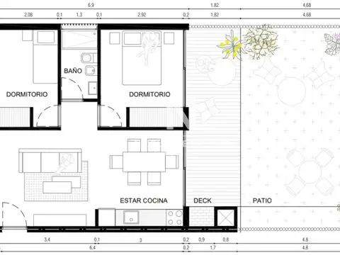 Departamento en Venta en Juzgado Viejo, USD 265.000