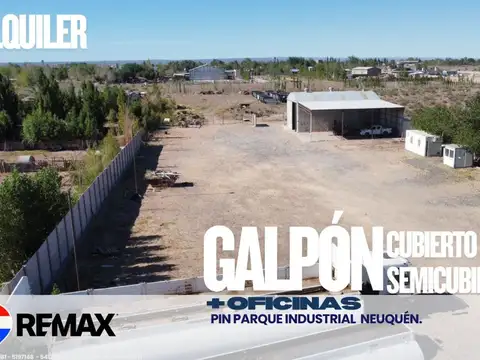 ALQUILER GALPON  EN PARQUE INDUSTRIAL NQN