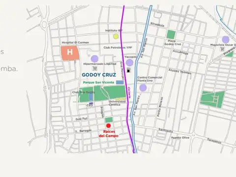 Departamento en Venta en Godoy Cruz, USD 58.000