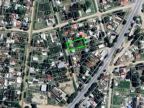 Terreno en Venta 46  mts Fondo