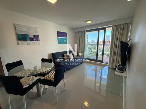 Apto 1 dorm, + plus y balcón