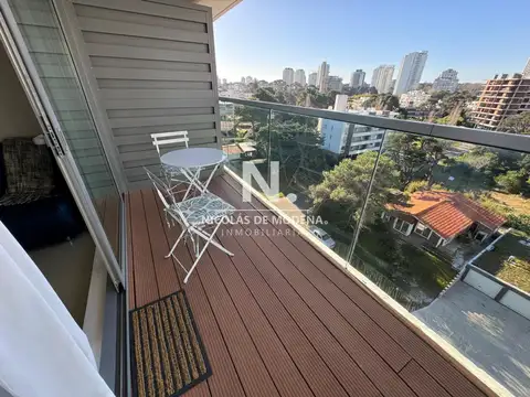 Apto 1 dorm, + plus y balcón