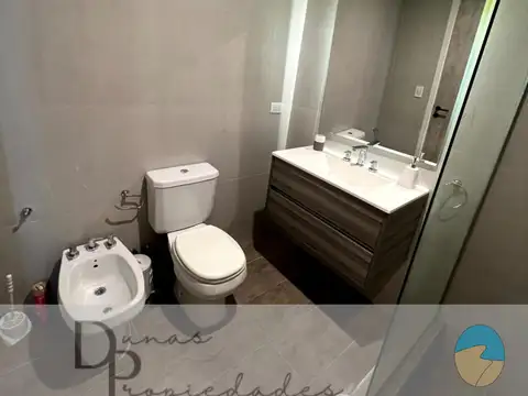 Departamento 3 ambientes con 2 baños