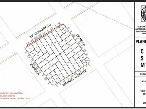 Lote Apto Desarollo en Belgrano.