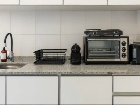 Departamento 2 ambientes con 2 baños