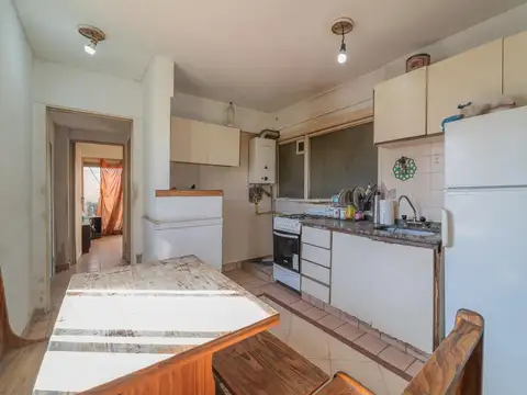 Departamento 2 ambientes con 1 baño