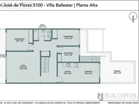 Depto Tipo Casa en Venta en Villa Ballester, USD 105.000