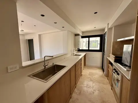 Departamento 2 ambientes con 2 baños