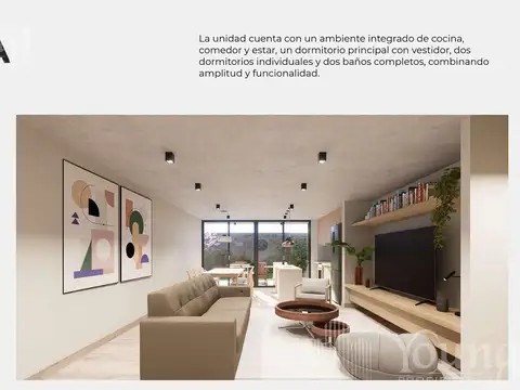 Departamento en Venta de 3 dormitorios