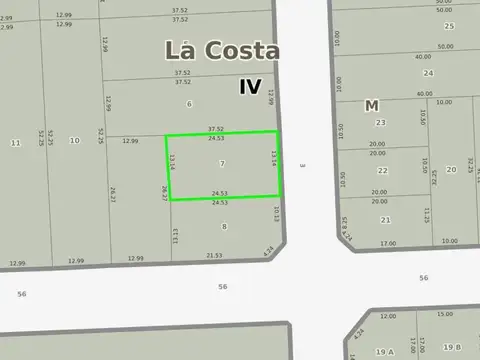 Terreno en Venta en Mar Del Tuyu, USD 58.000