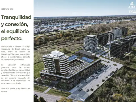 MGA. oficina con frente a Avda Italia, Doral Centro Comercial,Avda Italia al 4000 , Villanueva