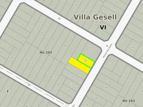 Venta de 2 lotes en block - Mar Azul