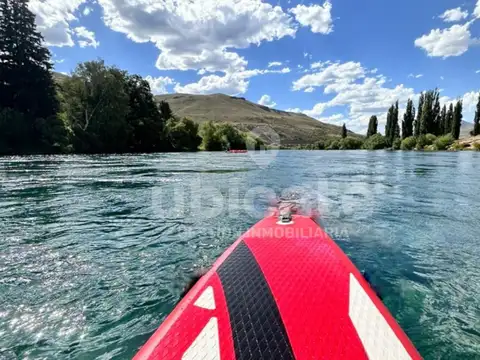 Chacra en venta 2 hectáreas con  532 metros de costa del Río Limay