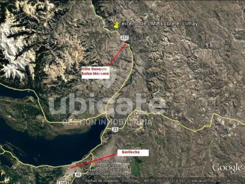 Chacra en venta 2 hectáreas con  532 metros de costa del Río Limay