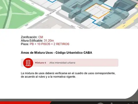 Terreno en Venta en San Nicolás, USD 850.000