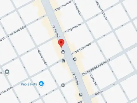 Avenida Maipú e/ J. Ingenieros y San Lorenzo