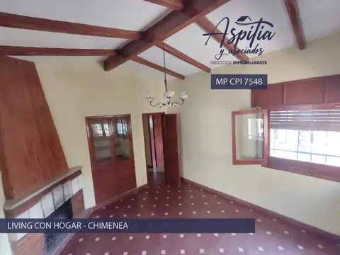 Casa 4 ambientes con 1 baño