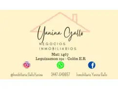 yanina gallo negocios inmobiliarios