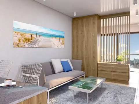 Departamento 3 ambientes con 2 baños