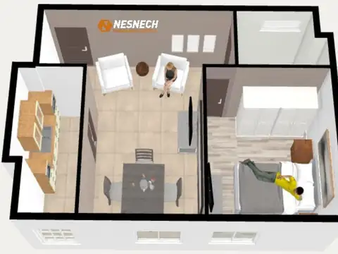 Departamento en Venta en Parque Patricios, USD 57.000