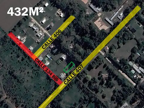 Terreno en venta - 432mts2 - Arturo Seguí, La Plata