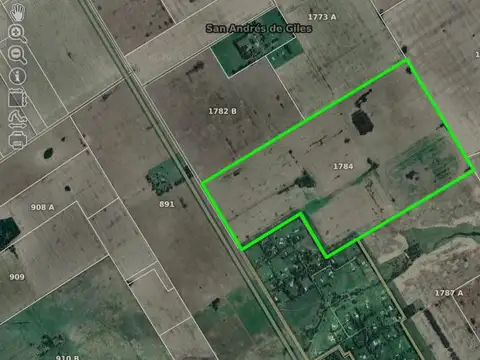 campo de 94 hectareas en venta en san andres de giles