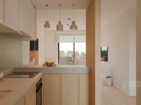 Departamento en Venta de 1 dormitorio