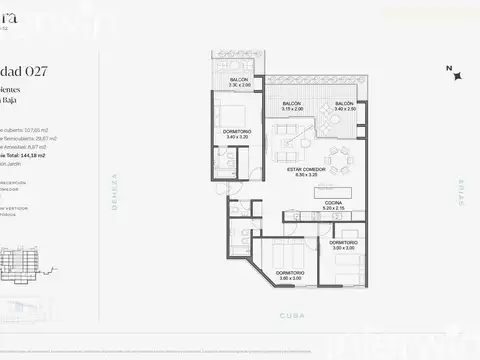 Departamento - Nuñez