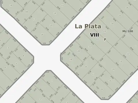 Terreno en Venta de 633,0 m2