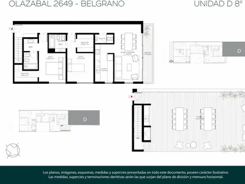 VENTA DEPARTAMENTO DE 3 AMBIENTES CON TERRAZA CON PARRILLA EN BELGRANO, EN CONSTRUCCION
