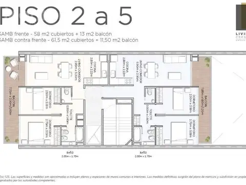 Emprendimiento: Venta 3 ambientes semipiso con gran balcon, Amenities
