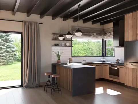 Casa 4 ambientes con 2 baños