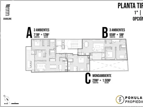 Departamento en Venta Apto profesional